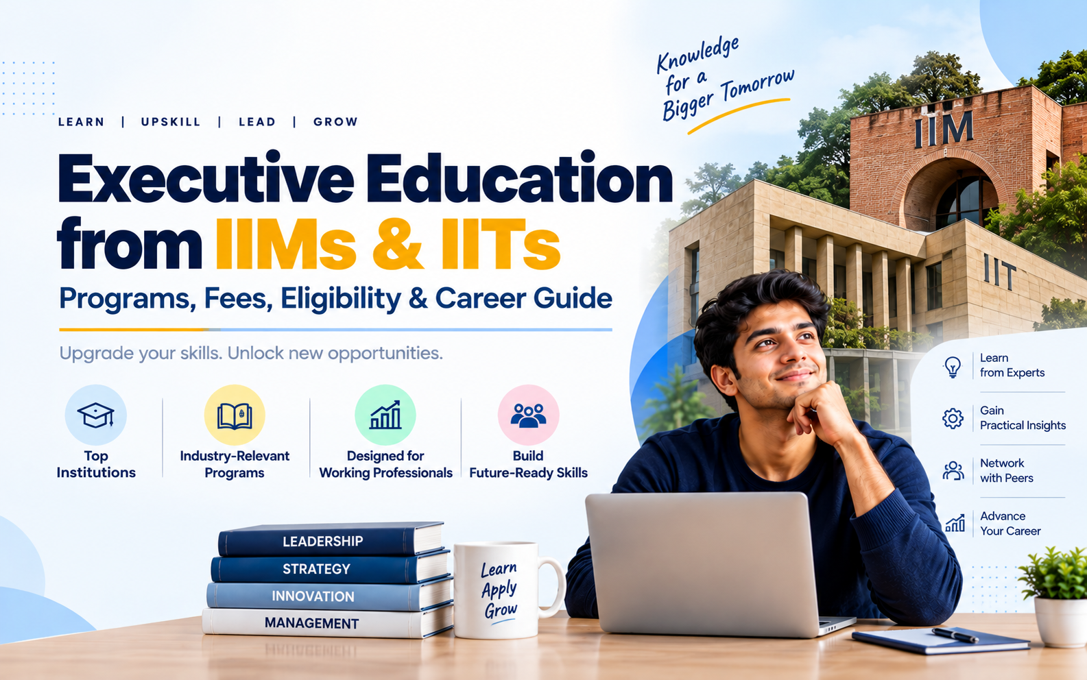Executive Education from IIMs & IITs: Programs, Fees, Eligibility & Career Guide